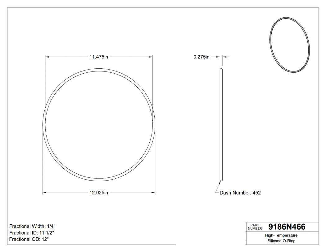 Technical drawing - 9186N466